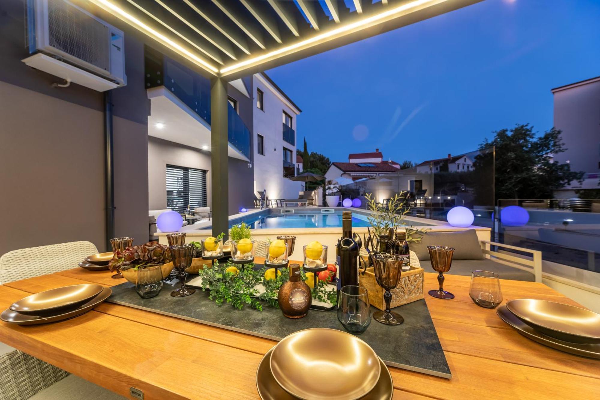 Villa Aurea Apartments Malinska De Luxe ภายนอก รูปภาพ