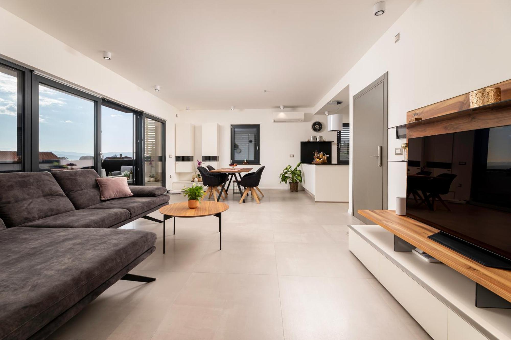 Villa Aurea Apartments Malinska De Luxe ภายนอก รูปภาพ