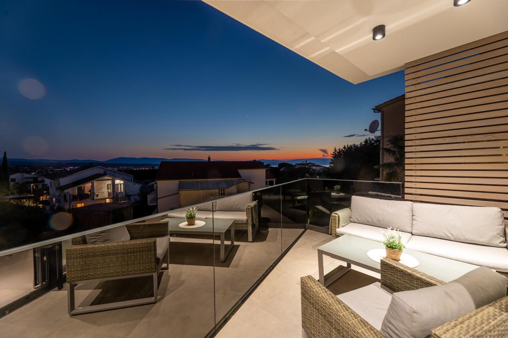 Villa Aurea Apartments Malinska De Luxe ภายนอก รูปภาพ